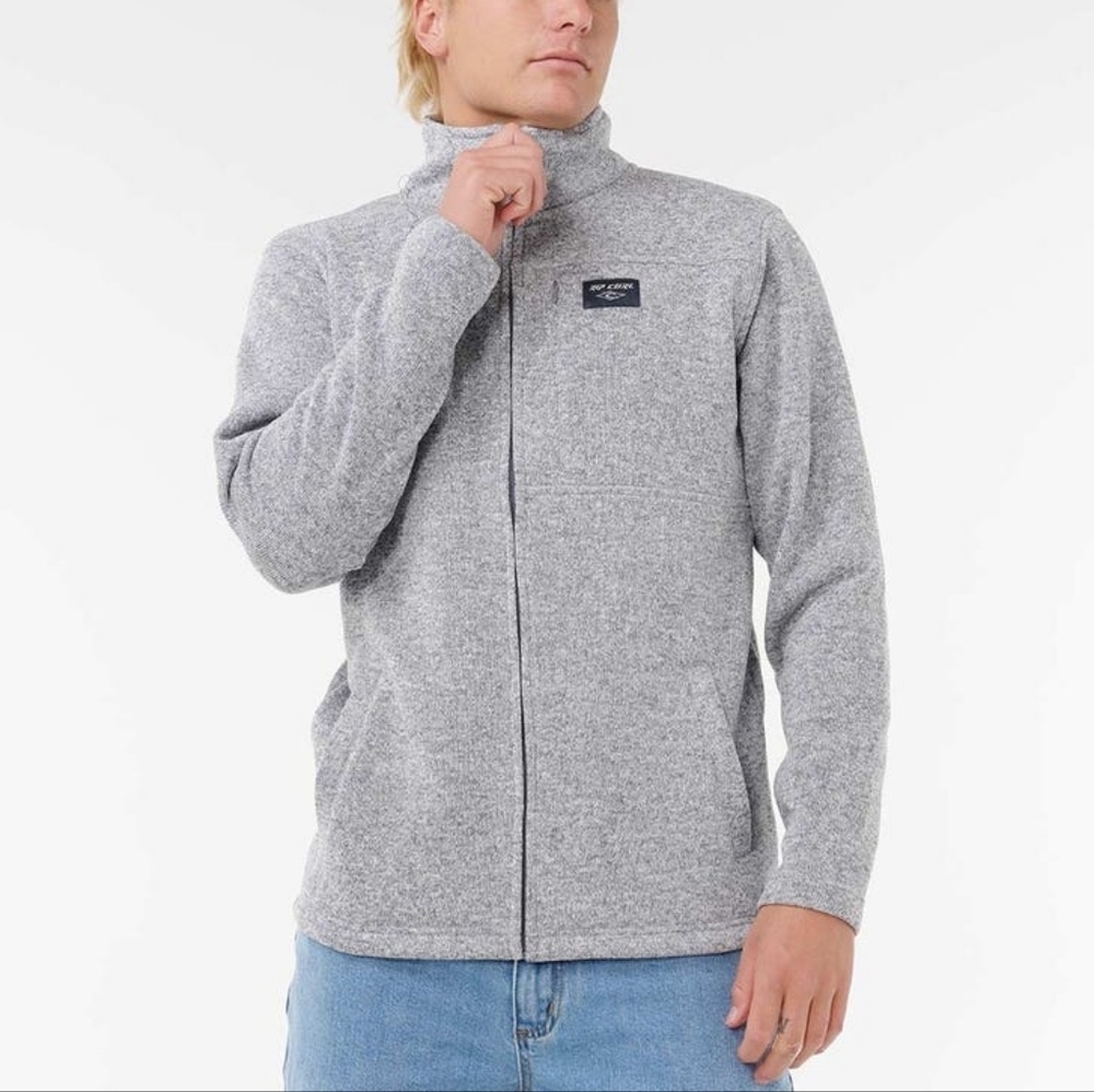 Rip Curl Crescent Zip Thru Knitwear Zip Jacket